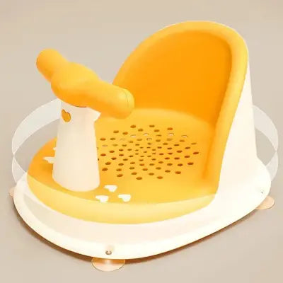 Siège de bain bébé - BabyBathtubSeat™ - Jaune