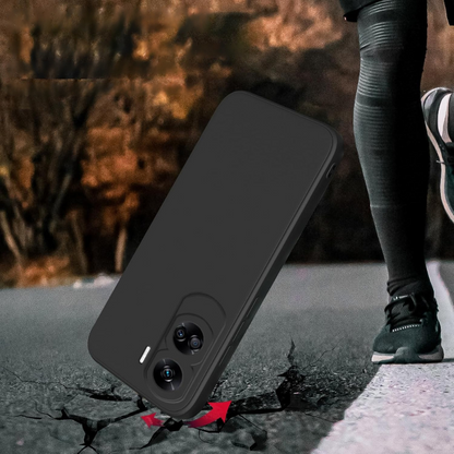 Coque Honor 90 Lite - FlexiSilic™ - Noir Intense