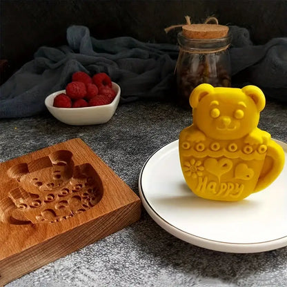 Emporte Pièce - CookieWood™ - Ours Tasse