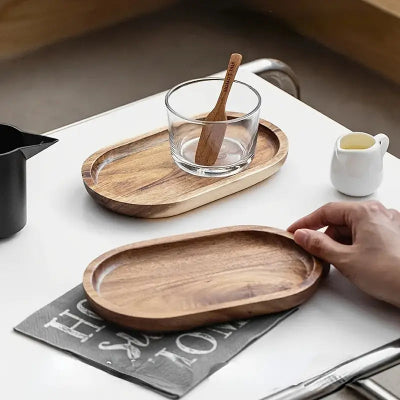 Plateau en Bois - AcaciaTray™ - Ovale