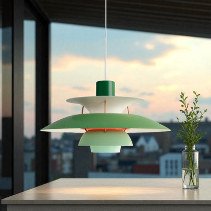 Lustre Plafond - UmbrellaLED™ - Vert