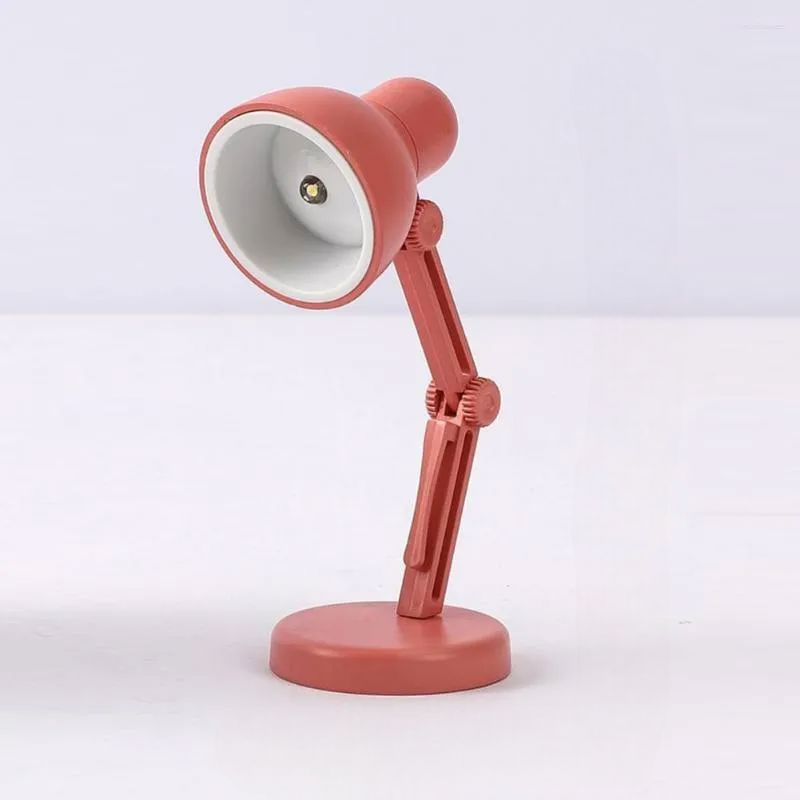 Lampe à Livre - MiniTableLamp™ - Rose Rouge