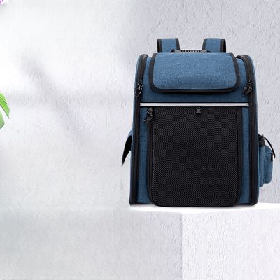 Sac transport chien - DogShoulderedBag™ - Bleu