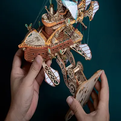 Puzzle 3D Bois - 3DPuzzleSpaceship™