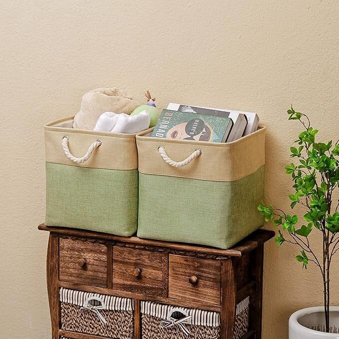 LingeBox™ - Beige & Vert