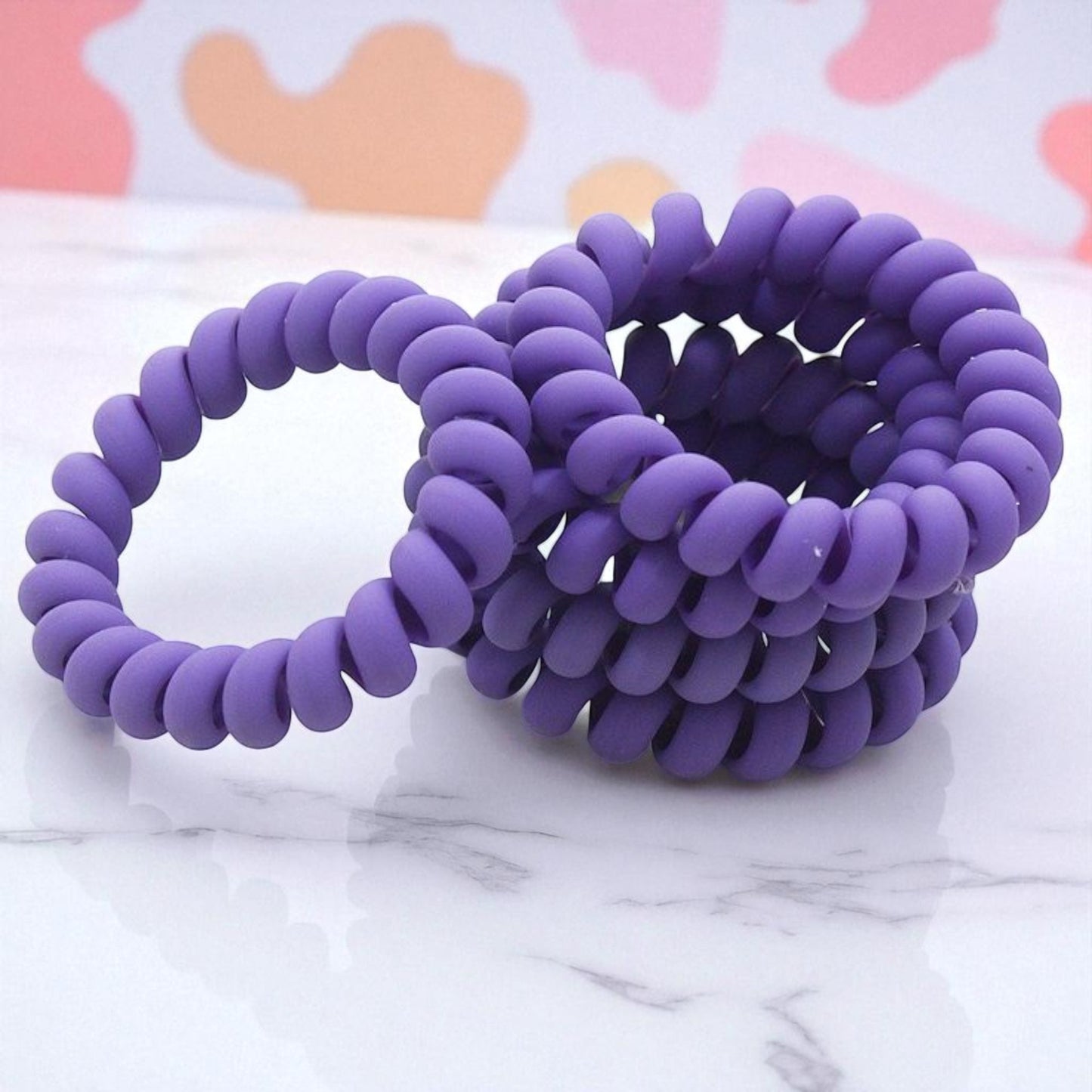 Élastique à Cheveux - HairHoldMax™ - Violet