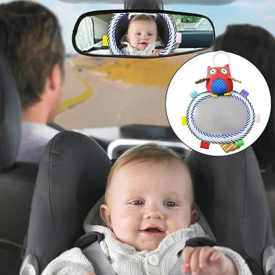 Miroir Voiture Bébé - SweetMirror™ - Zèbre