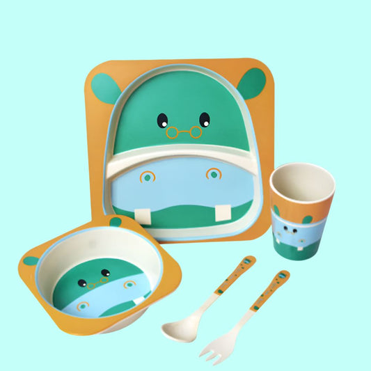 VAISSELLE BEBE - BambooKid™ - Hipopotam