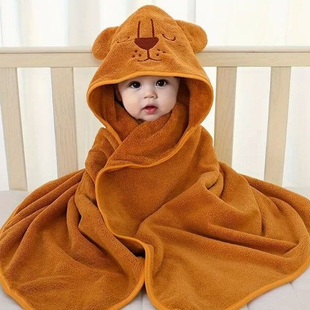 Serviette de Bain Bébé - SnugTowel™ - Lion