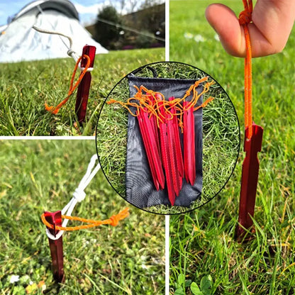 Piquet de Tente - TrailHold™ - Rouge
