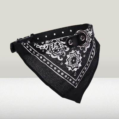 Collier Pour Chien - NewCatDogScarf™ - Noir