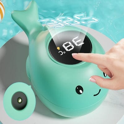 Thermomètre bain bébé - BabyBathTempMeter™ - Dauphin vert