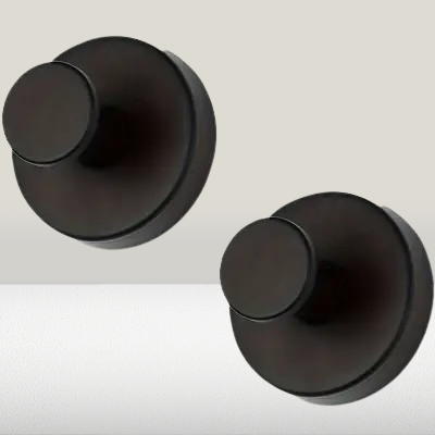 Support Douche - SuctionCupHooksforShower™ - Noir