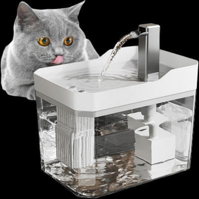 Fontaine A Eau Chat - CatAutomaticWaterFountain™ - Blanc