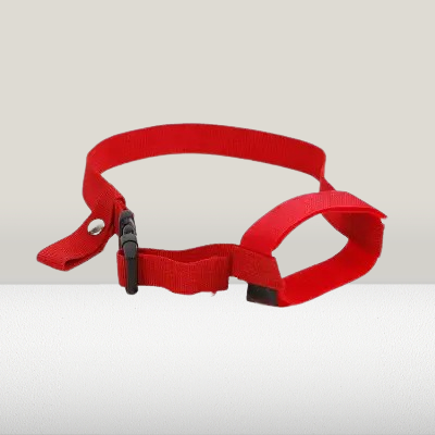 Muselière Chien - DogMuzzleAnti-bite™ - Rouge