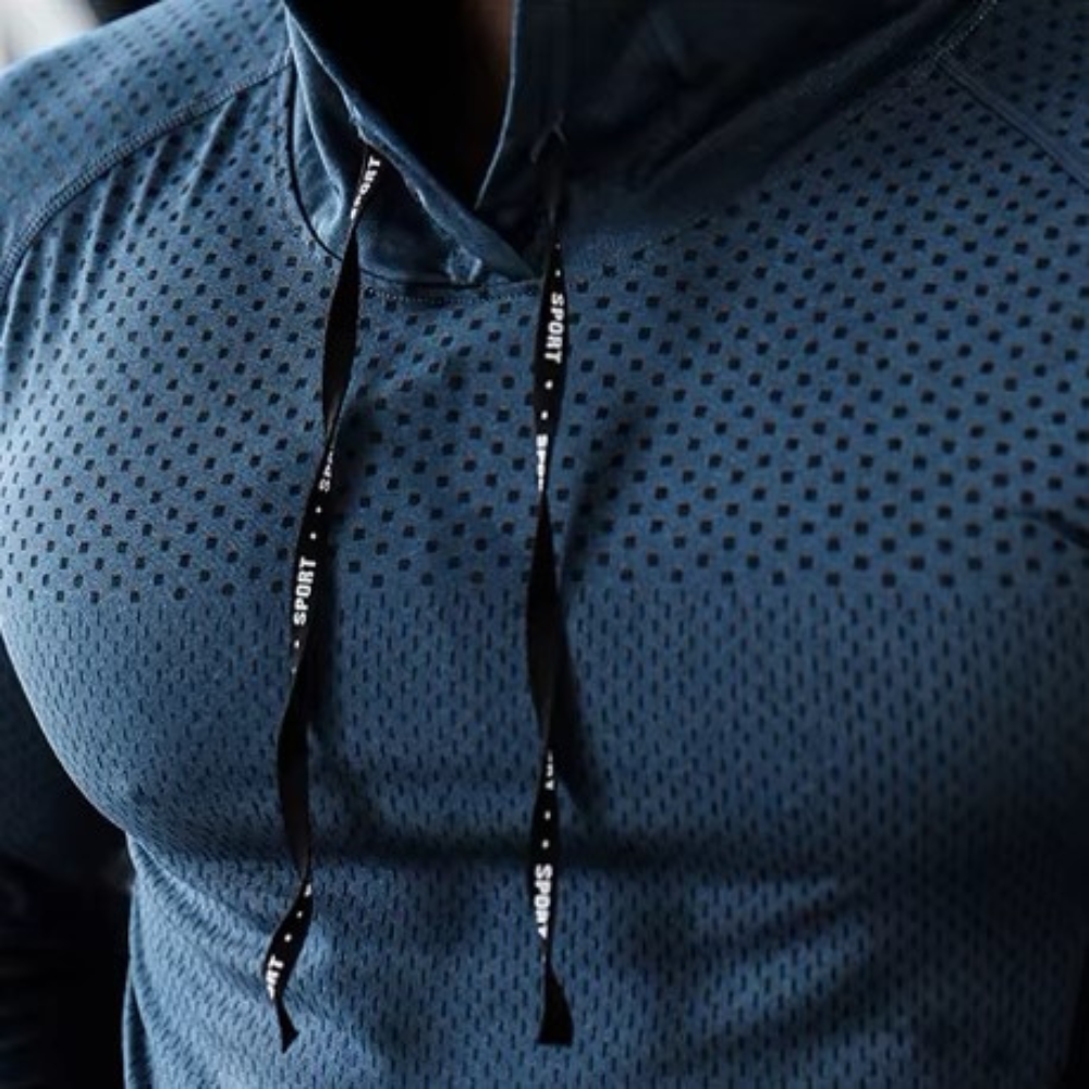 Sweat à Capuche Homme - PowerFit™ - Bleu