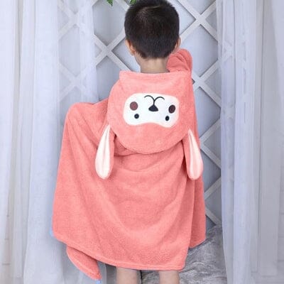 Serviette de bain bébé - Children'sBathTowel™ - Rose