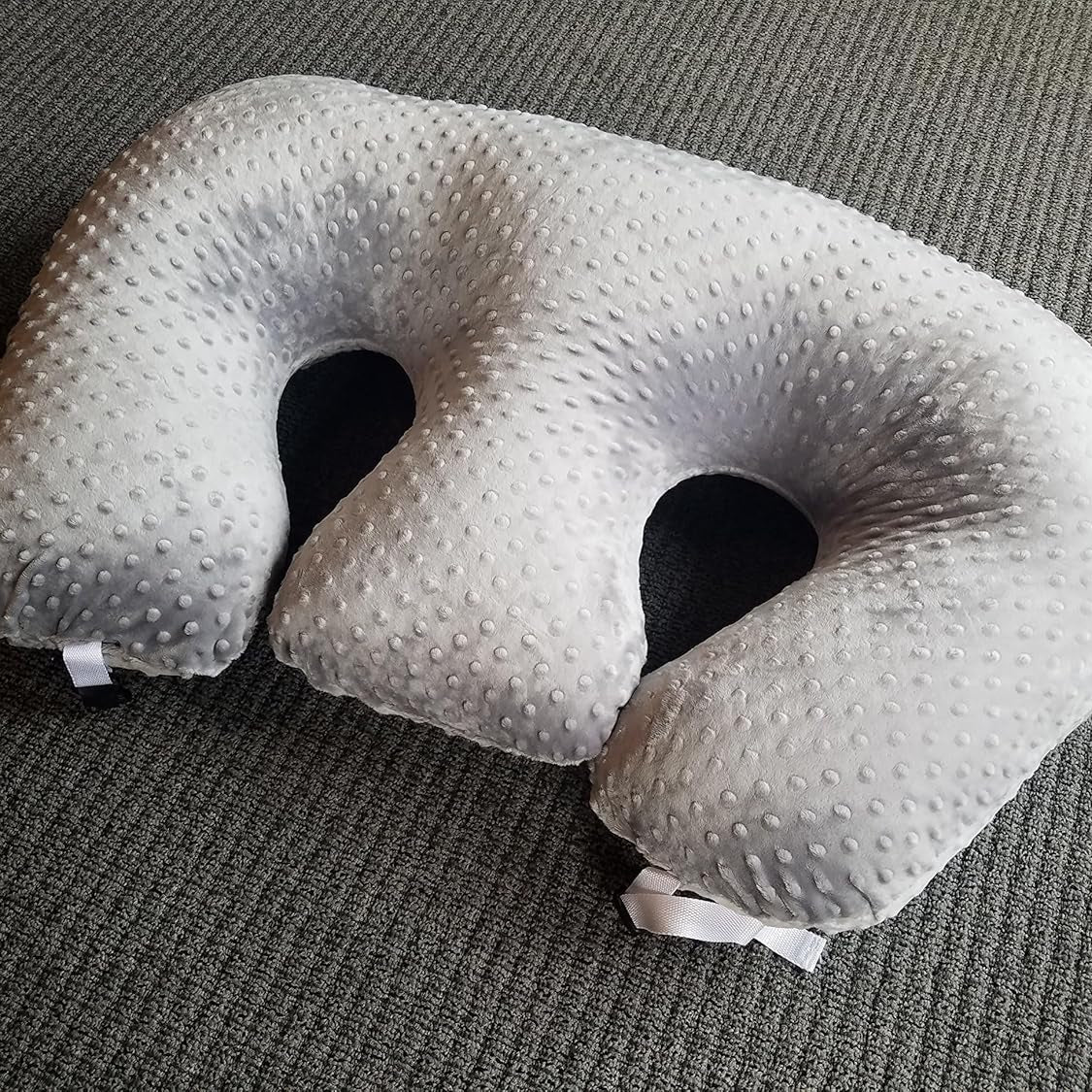 Coussin d'Allaitement - TwinCuddle™ - Gris