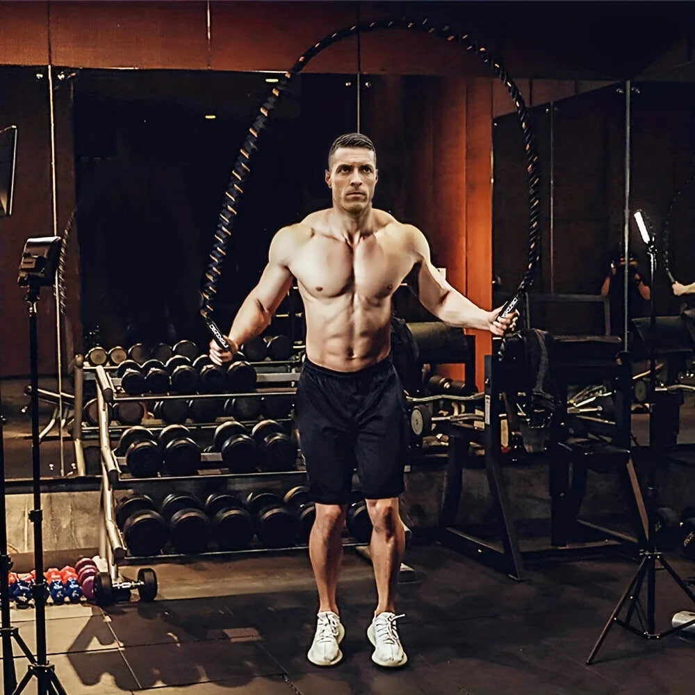 Corde Musculation - TitanSkip™ - Jaune