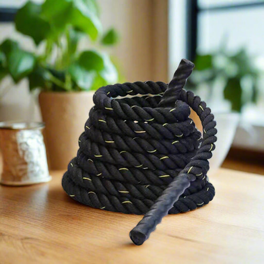 Corde Musculation - TitanSkip™ - Jaune