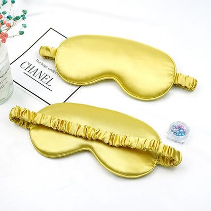 Masque de Sommeil - SilkDreamer™ - Jaune