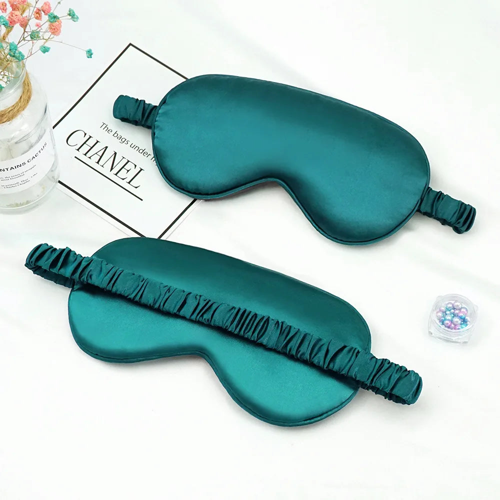 Masque de Sommeil - SilkDreamer™ - Vert