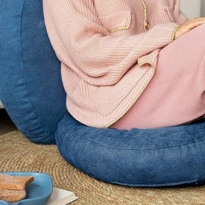 FloorSeatPillow™ - Bleu