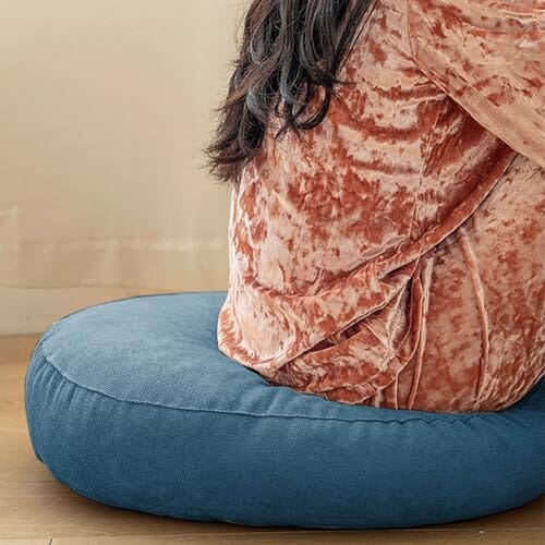 FloorSeatPillow™ - Bleu
