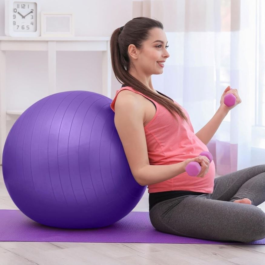 Ballon de Grossesse - FitBall™ - Violet