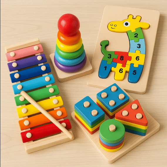 puzzle en bois - MacaronPuzzle™ - Jiraffe