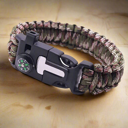 ParacordSurvivalBracelet™ - Camouflage