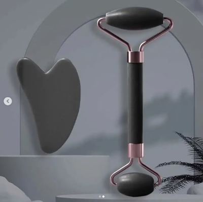 Rouleau Massage Visage - ZenRoller™ - Noir