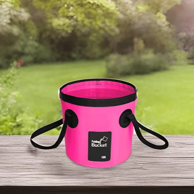 Seau Pliable - BucketGo™ - Rose