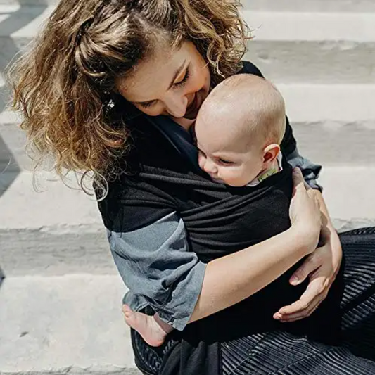 Écharpe De Portage - CuddleWrap™ - Noir