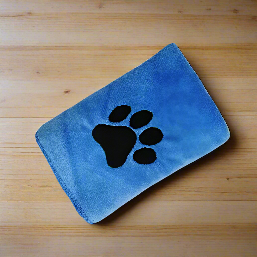 Serviette pour Chien - PawDry™ - Bleu
