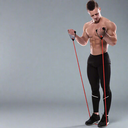 Bande  Élastique - MuscuProExerciseStrip™ - Rouge