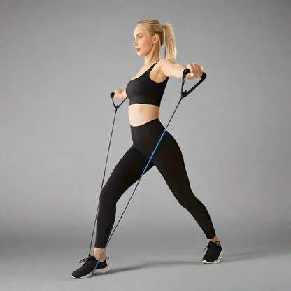 Bande  Élastique - MuscuProExerciseStrip™ - Bleu