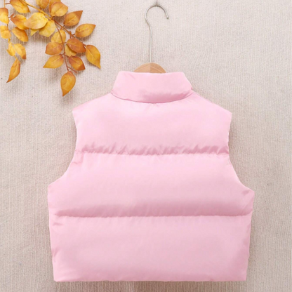 Veste Sans Manche - PolarZip™ - Rose