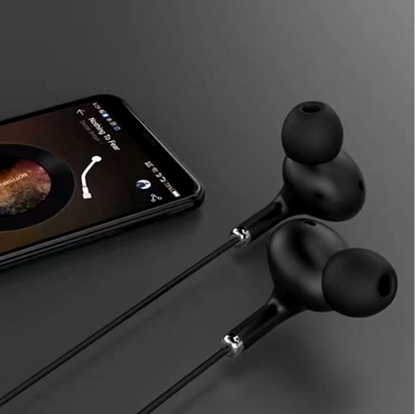 Écouteurs Filaires - SoundFit™ - Noir