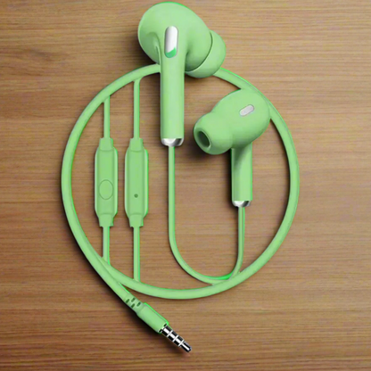 Écouteurs Filaires - SoundFit™ - Vert