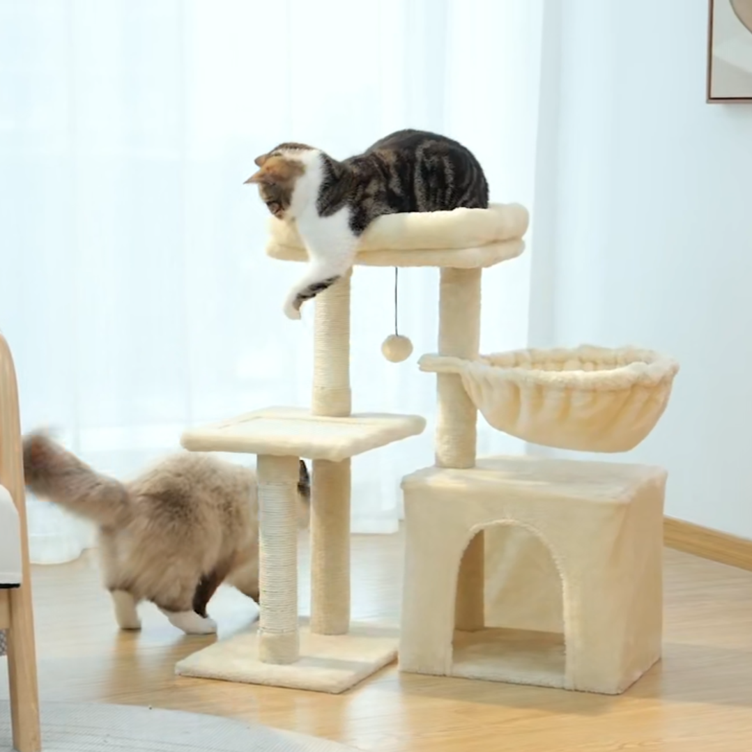 Arbre a Chat - PurrTower™ - Beige