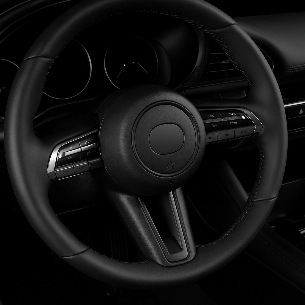 Autocollant Voiture - LogoLoop™ - Noir