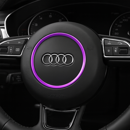 Autocollant Voiture - LogoLoop™ - Violet