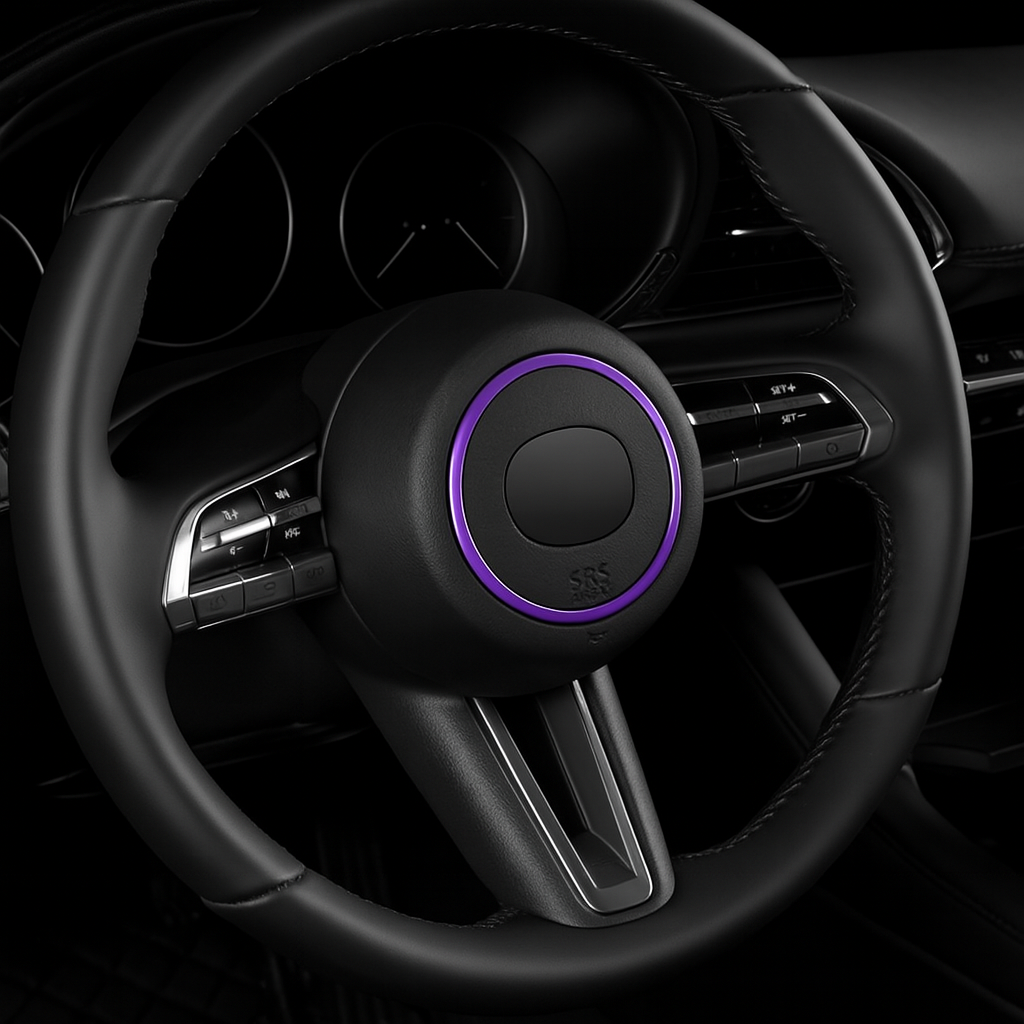 Autocollant Voiture - LogoLoop™ - Violet