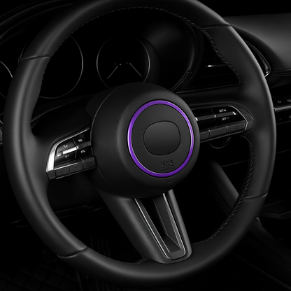 Autocollant Voiture - LogoLoop™ - Violet