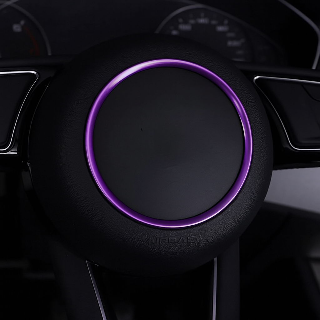 Autocollant Voiture - LogoLoop™ - Violet
