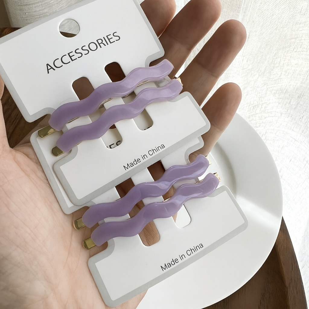 Pinces à Cheveux - HairClips™ - Violet