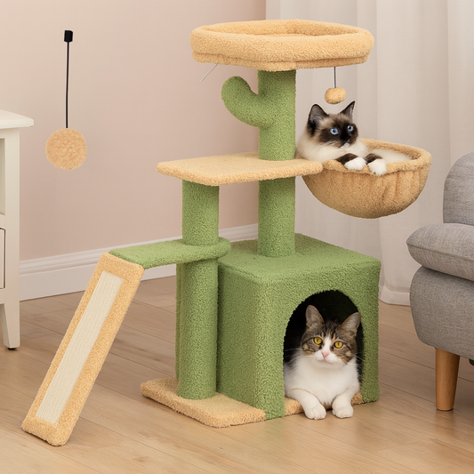 Arbre a Chat - PurrTower™ - Vert