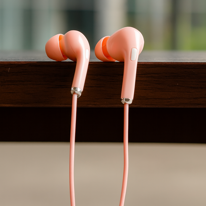 Écouteurs Filaires - SoundFit™ - Rose