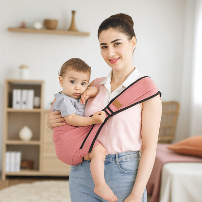 Porte-bébé - HipNest™ - Rose